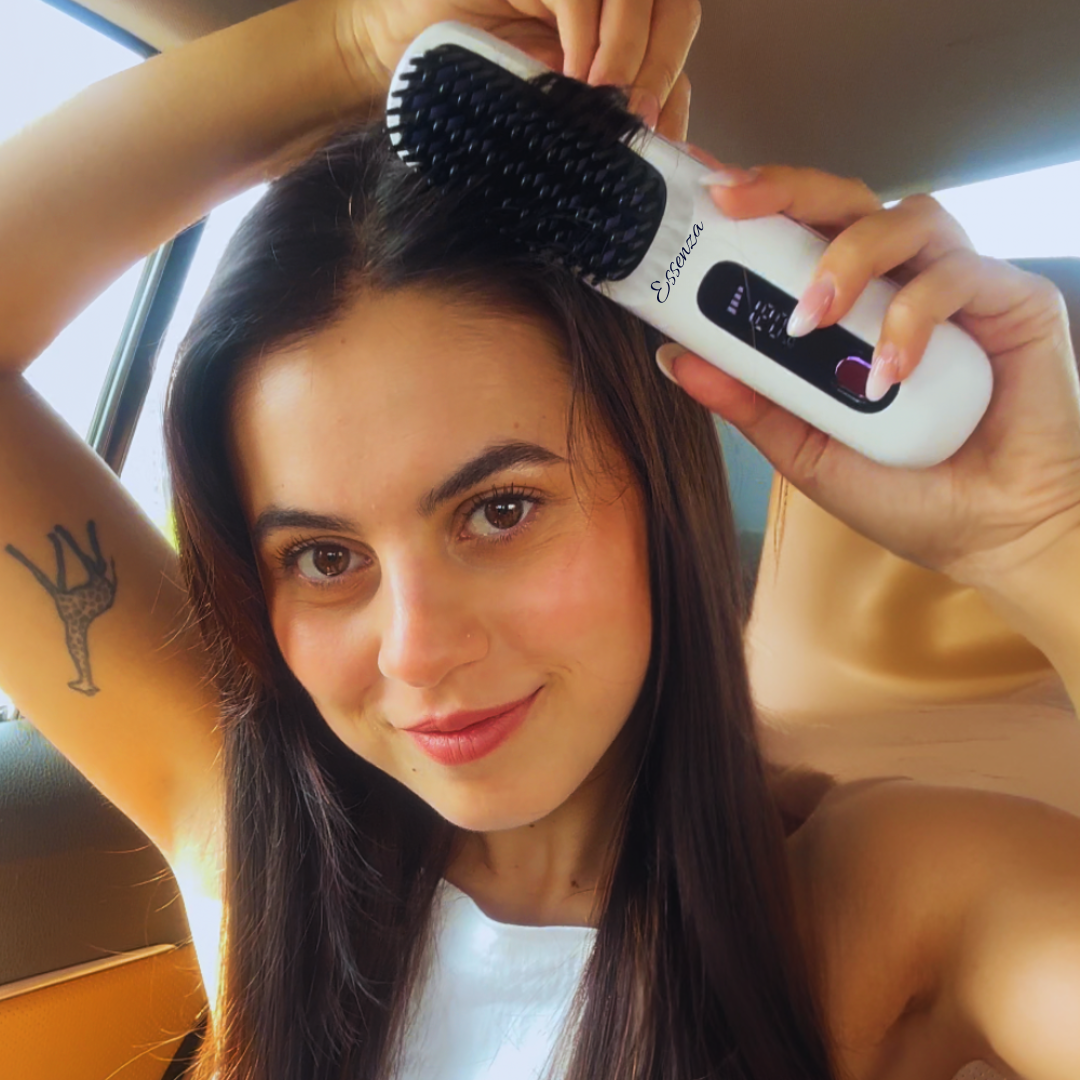 SPAZZOLA LISCIANTE 2‑in‑1