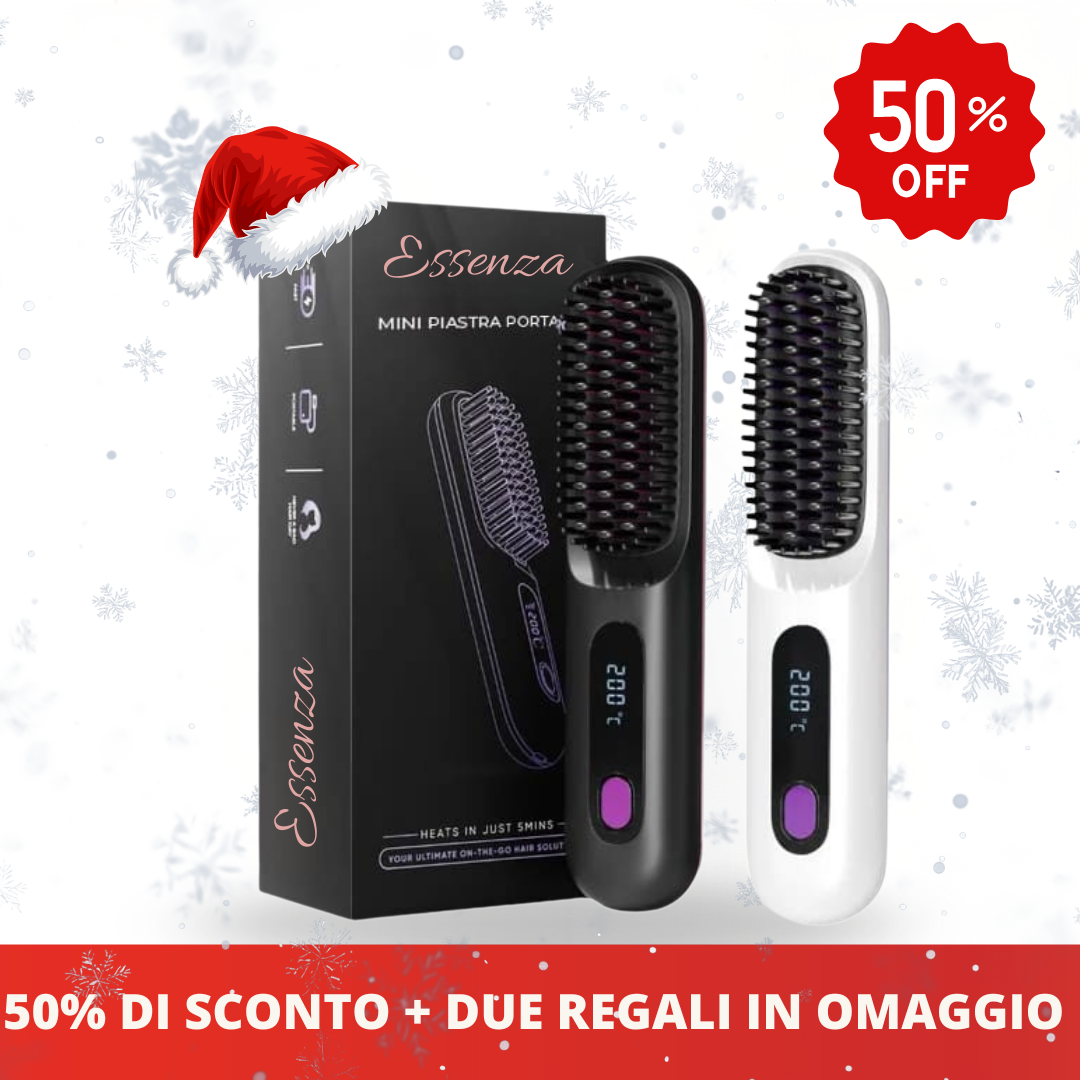 Essenza™ | Spazzola Lisciante 2‑in‑1