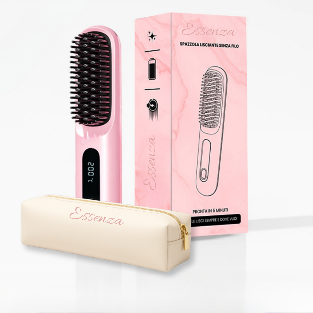 SPAZZOLA LISCIANTE 2‑in‑1