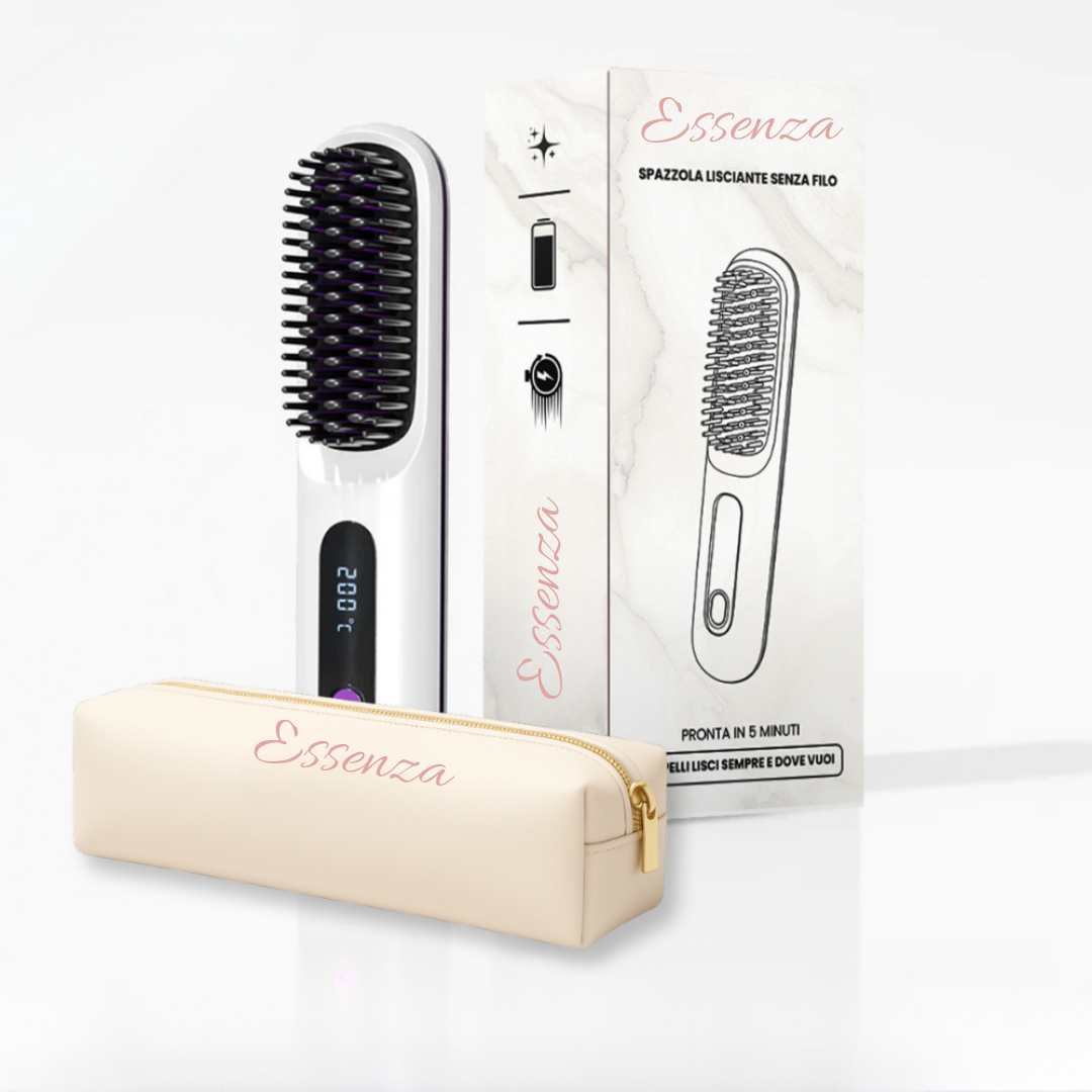 SPAZZOLA LISCIANTE 2‑in‑1