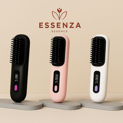 Essenza ✦ Spazzola Lisciante 2‑in‑1